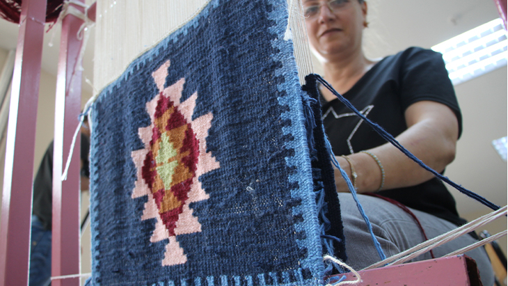 Kilim ve cicim dokuma kursu açıldı